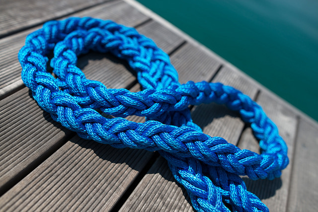 Cima a trama intrecciata prodotta dalla Armare Ropes