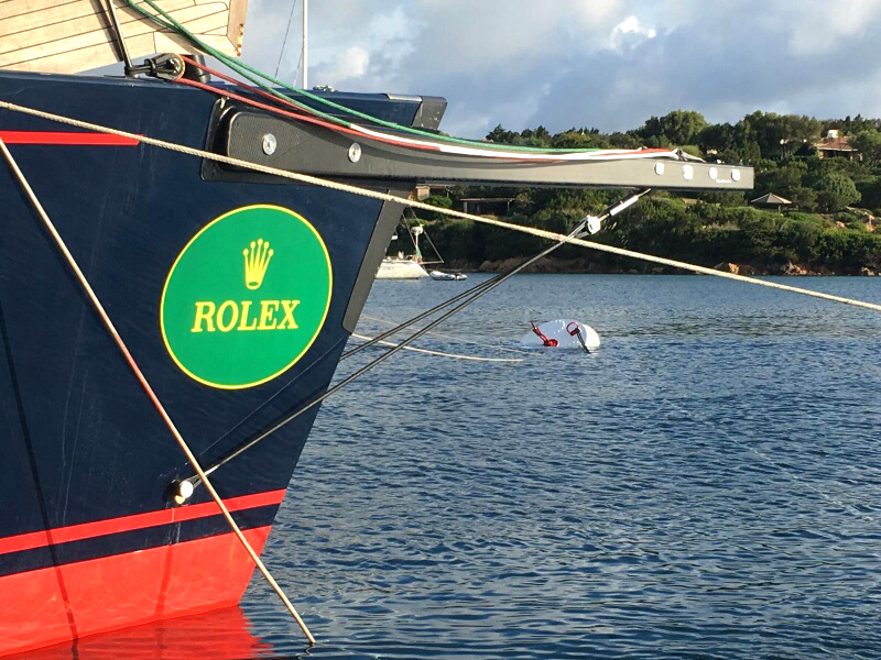 Funi e bobstay per yacht Rolex