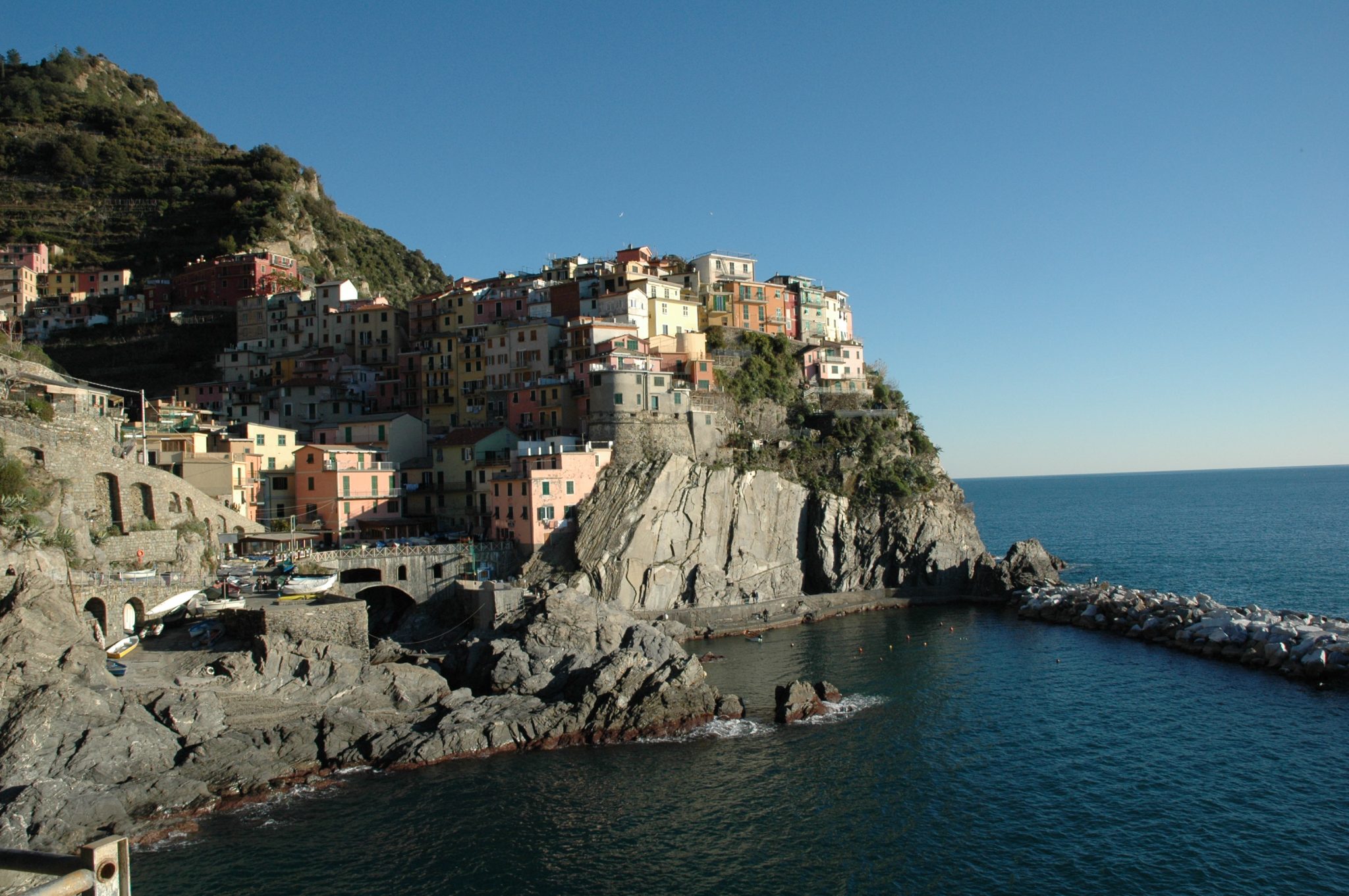 Scogliera delle Cinque Terre