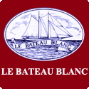 Le bateau blanc logo