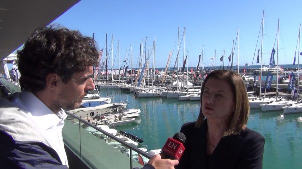 Carla Demaria intervistata al 57esimo salone nautico