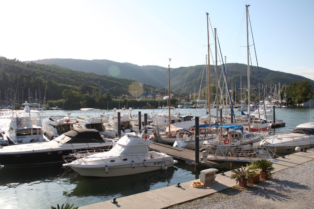 Posti barca del Marina del Ponte