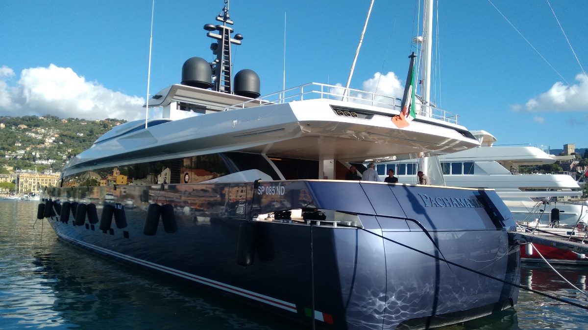 Megayacht Pachamama a Santa Margherita Ligure