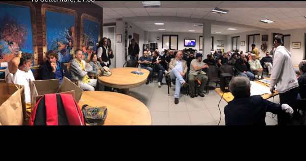 L'assemblea tenutasi il 15 settembre dove sono emerse le problematiche riguardo pesca professionale e sportiva