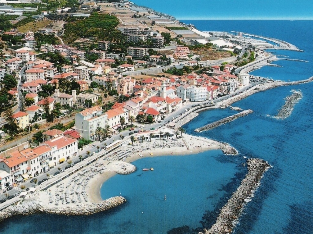 Vista panoramica di Santo Stefano al Mare