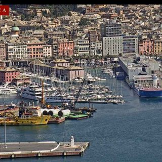La webcam di Liguria Nautica sul Porto di Genova