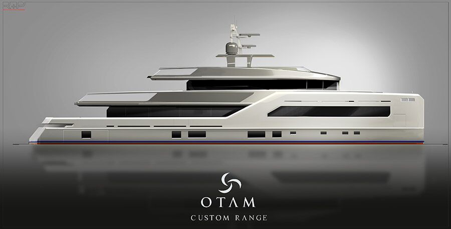 Presentato il concept del 35 metri del cantiere,che amplia la proposta OTAM CUSTOM RANGE dai 24 ai 40 metri,dopo il successo ottenuto con Gipsy