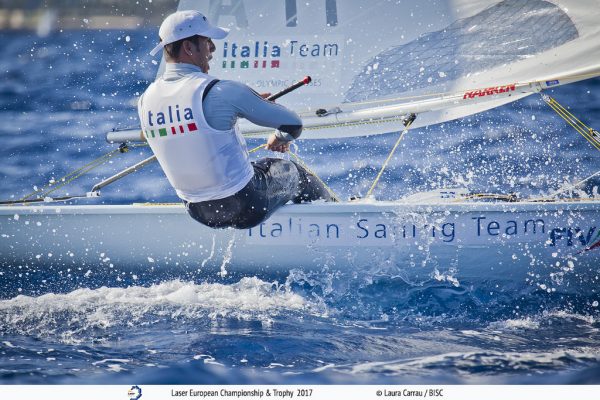Secondo posto all'Europeo Laser 2017 per Francesco Marrai