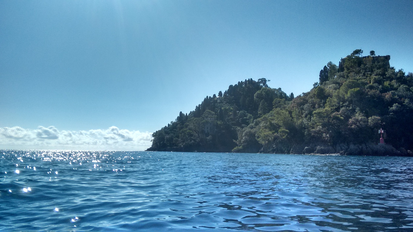 Escursione in kayak Santa Margherita - Portofino: verso il faro