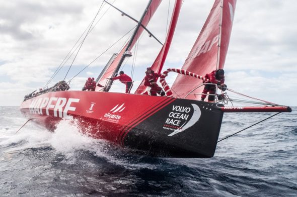 Mapfrè vince la seconda tappa della Volvo Ocean Race, arrivando per primo a Città del Capo