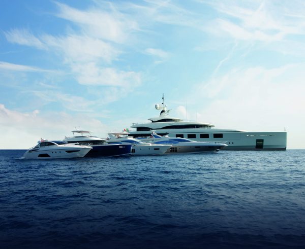 La flotta Azimut Benetti in mare