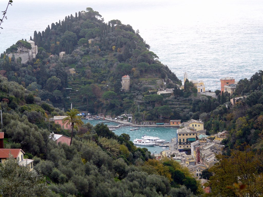 Itinerario Portofino-San Fruttuoso: vista dalla cappella San Sebastiano