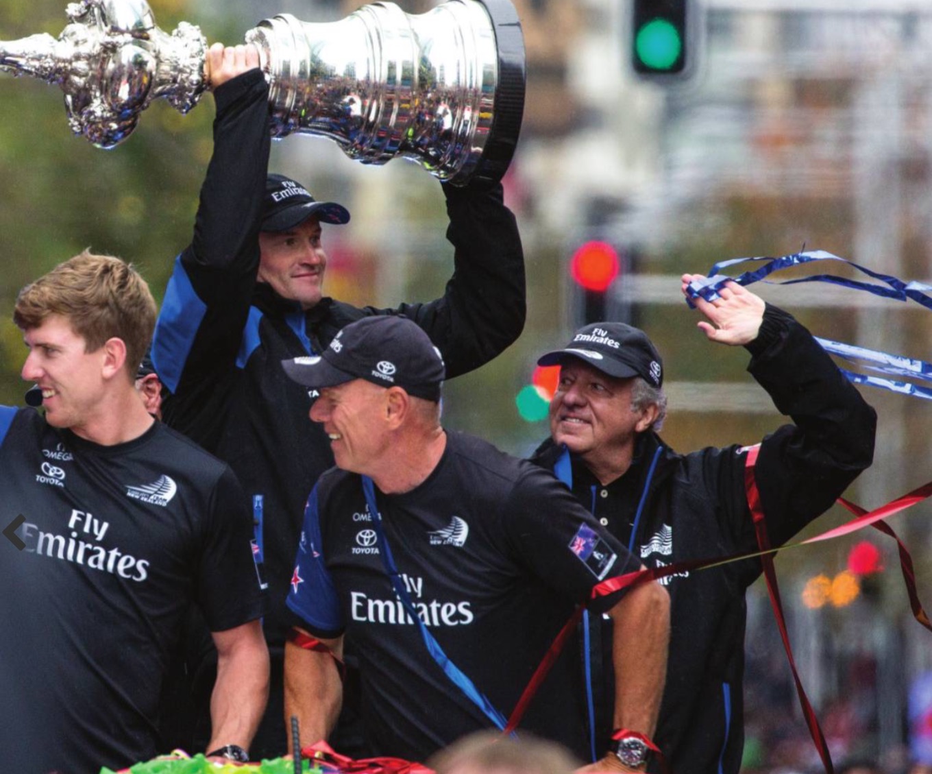 America's cup in tour per la Nuova Zelanda