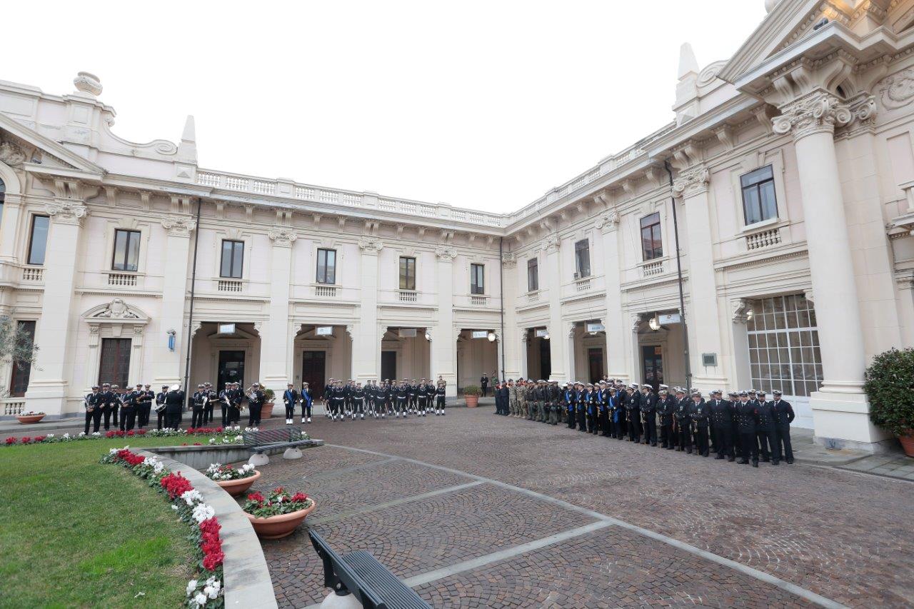 La cerimonia alla Stazione marittima