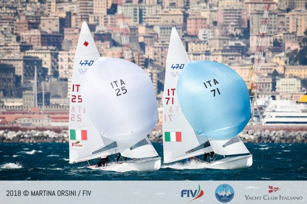 Due 470 al CICO 2018 a Genova