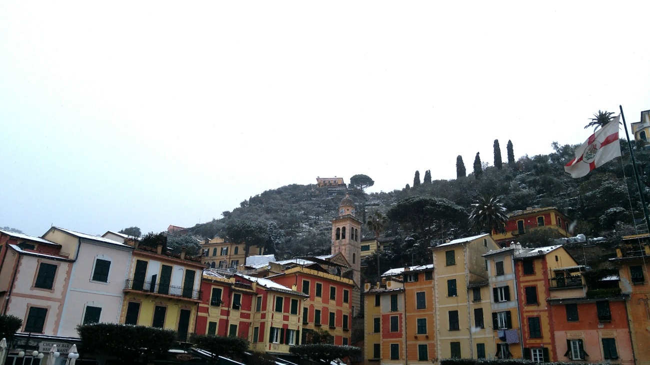 Liguria Nautica vi regala una Portofino imbiancata