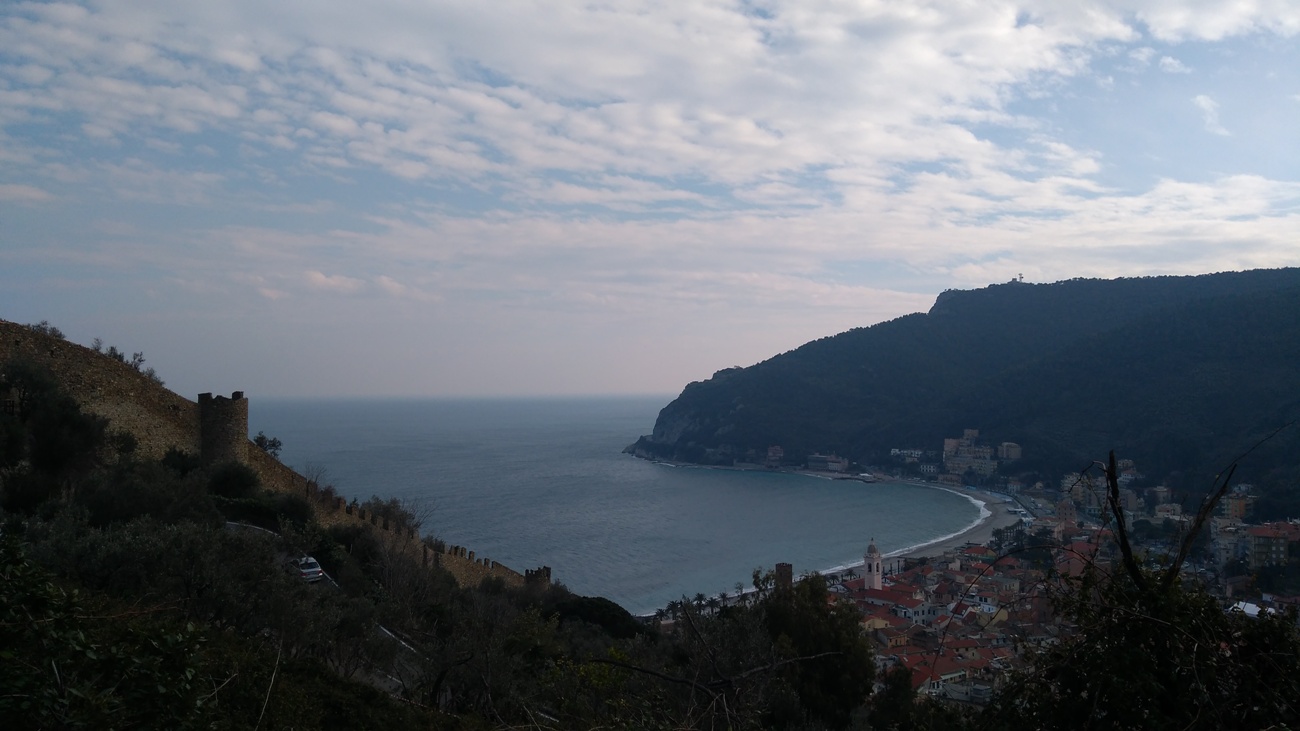 Panorama sulla Riviera di Ponente