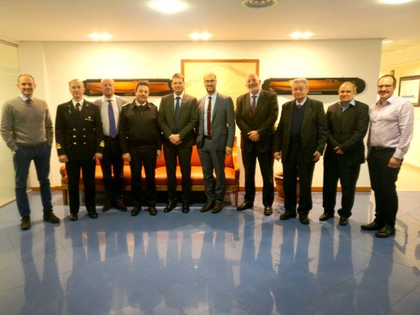 Gli scienziati del CERN di Ginevra ospiti della Guardia Costiera di Genova