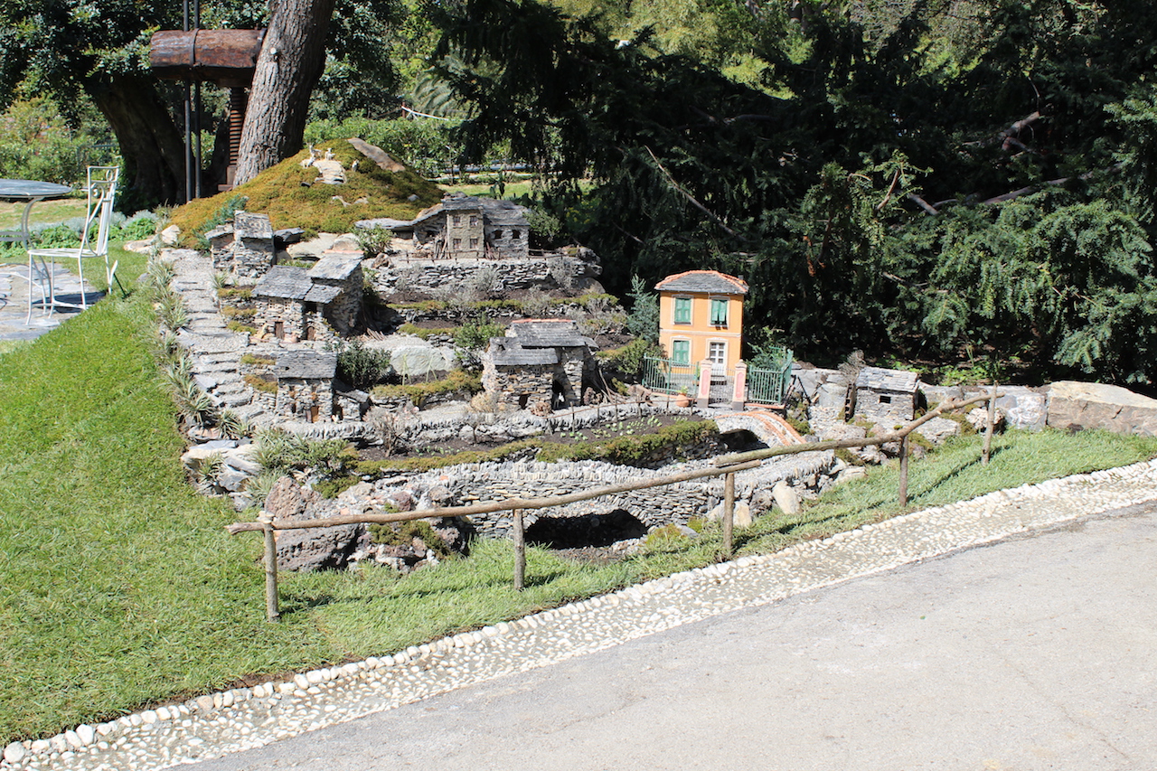 Diorama realizzato in pietre