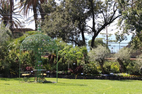 Euroflora 2018 giardino con gazebo