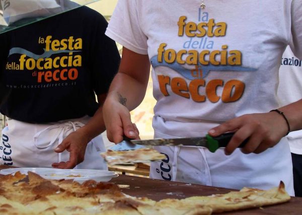 Festa della focaccia igp di Recco 2018