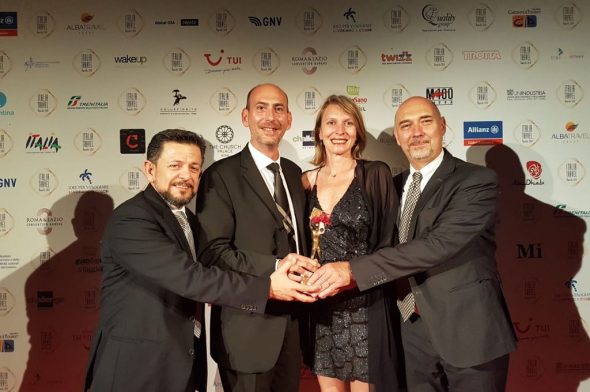 La premiazione di GNV agli Italia travel awards, a Roma