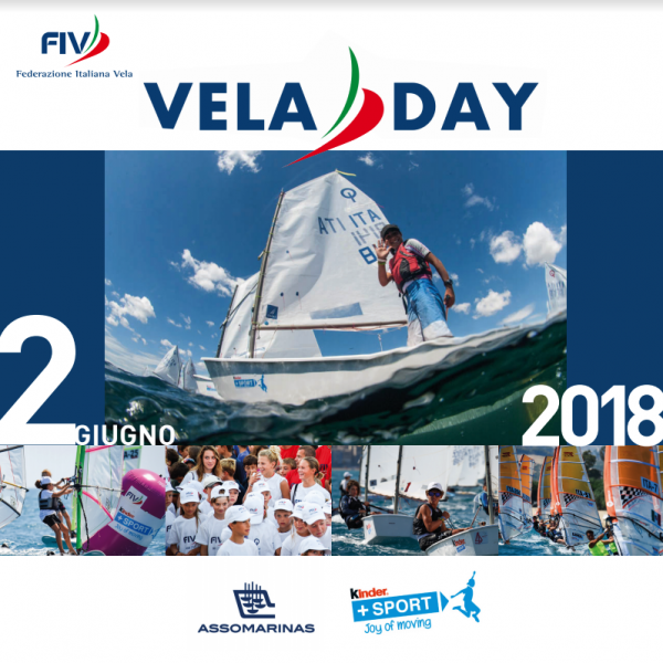 Immagine del Vela Day 2018 promosso dalla FIV