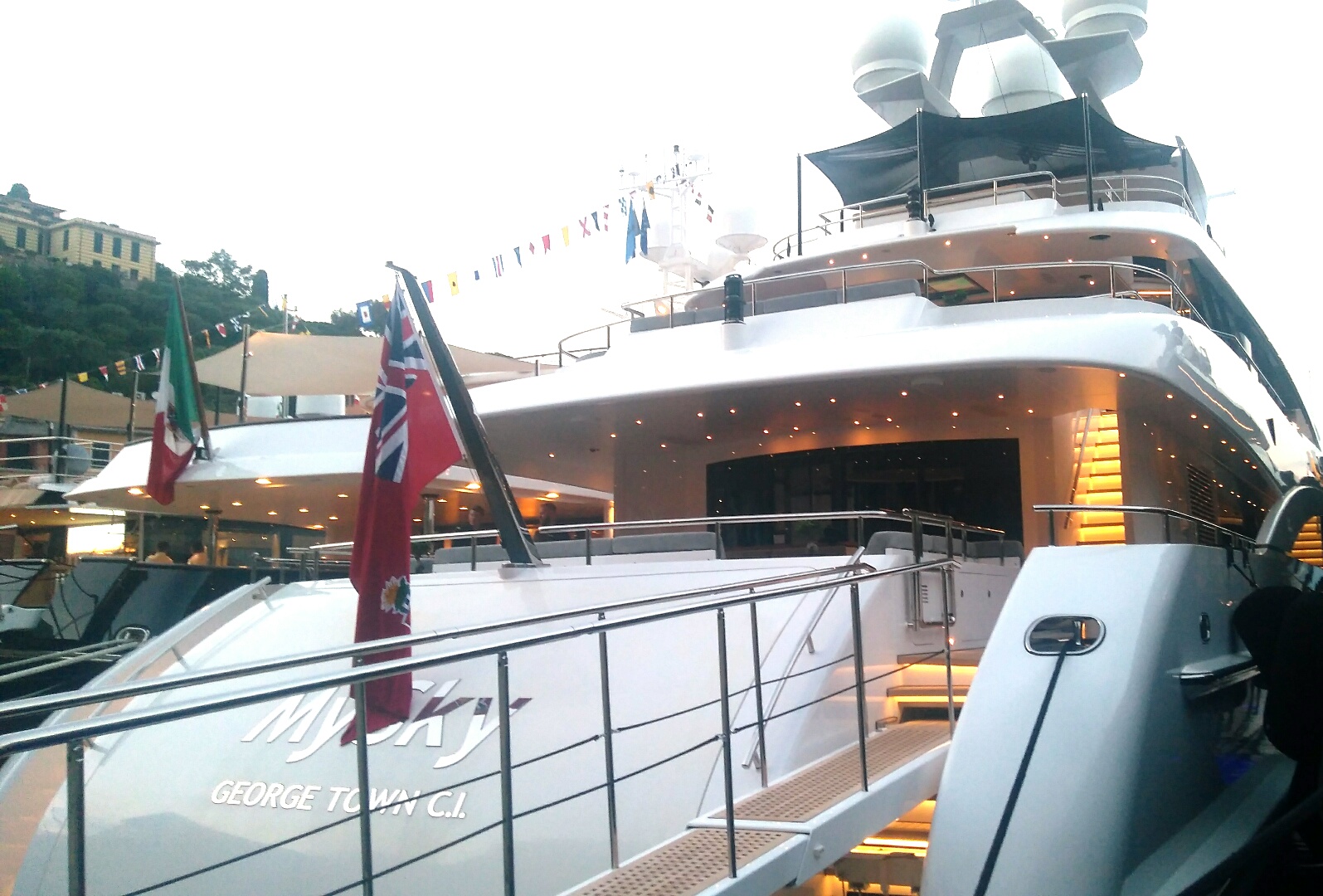 Megayacht MySky a Portofino