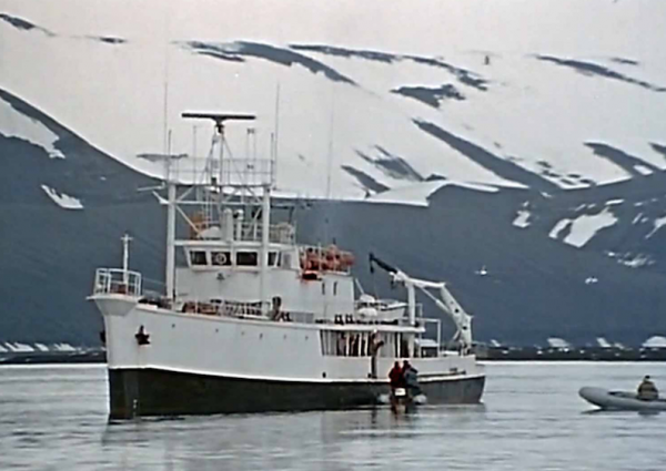 La nave oceanografica Calypso