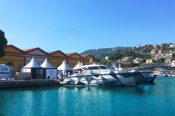 Ferretti Fast Patrol Vessel FSD 195 Seafuture 2018