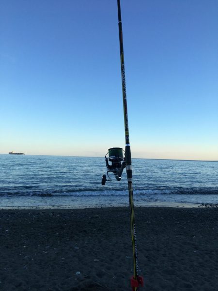 Surfcasting in liguria