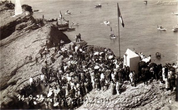La Messa a Punta Chiappa per la prima Stella Maris del 1924