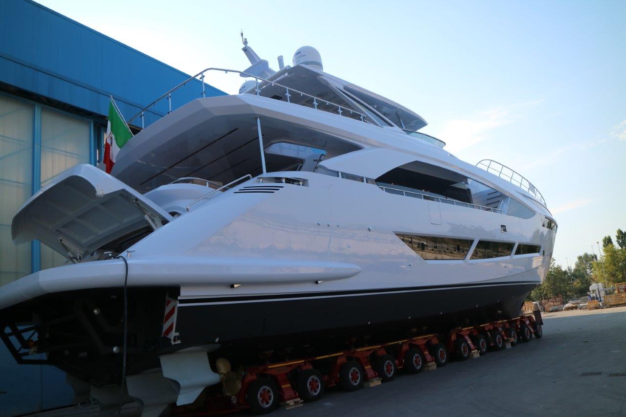 Il varo del nuovo Amer Cento n° 14: m/y Duchessa