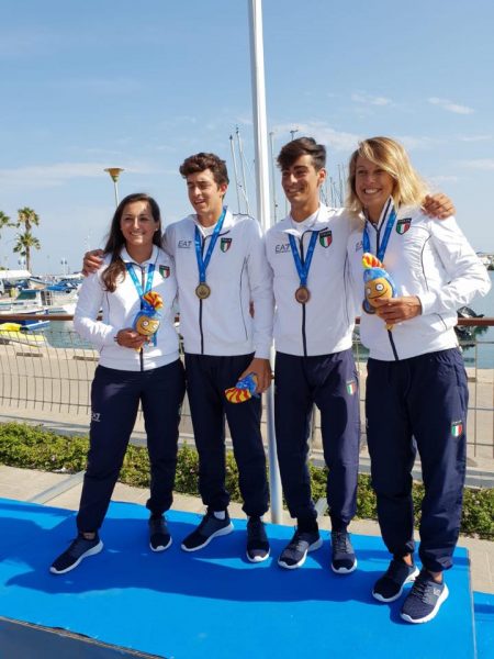 Silvia Zennaro, Mattia Camboni, Matteo Evangelisti e Flavia Tartaglini