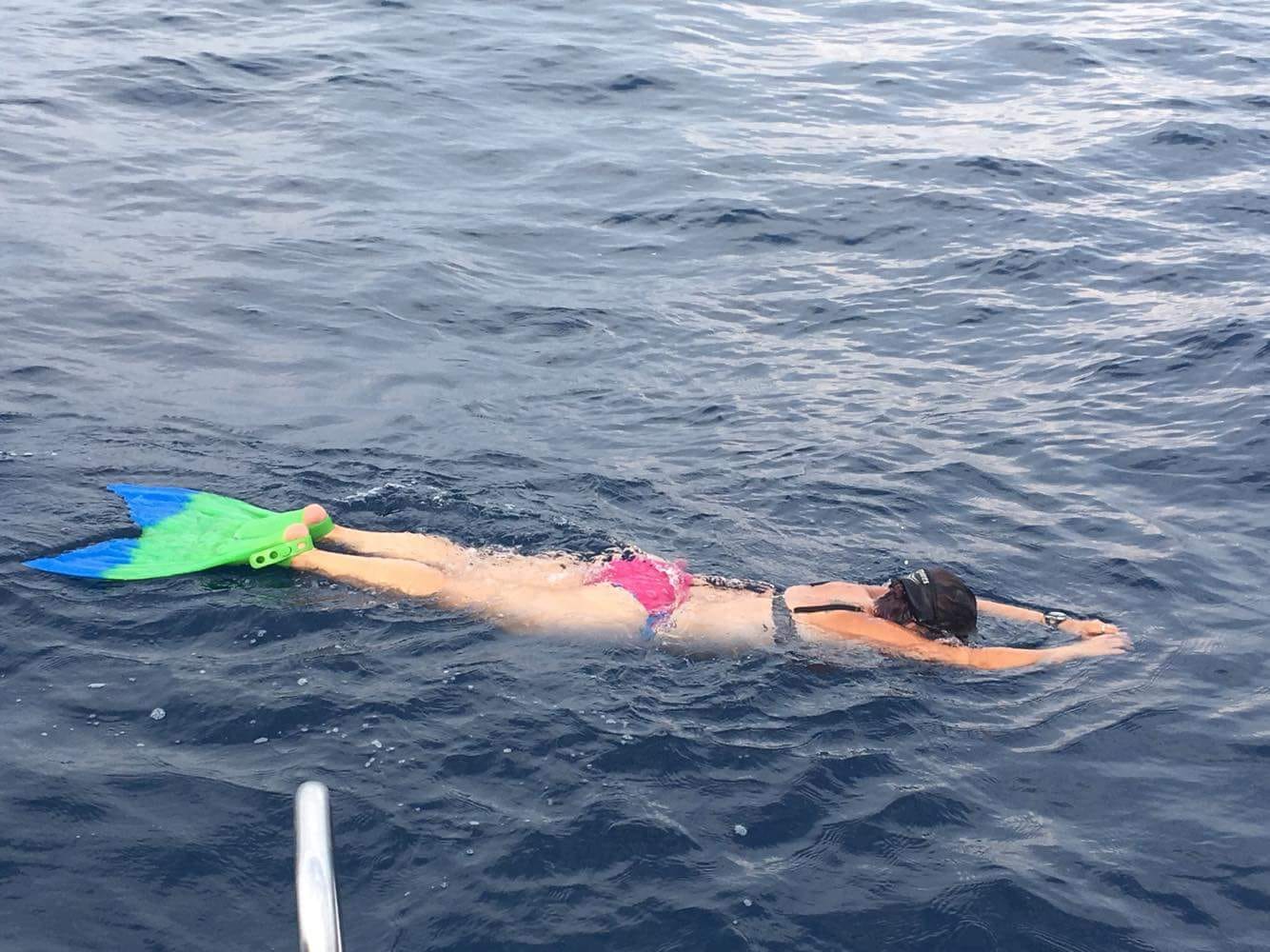 nel mermaiding ci sono anche momenti di relax e concentrazione