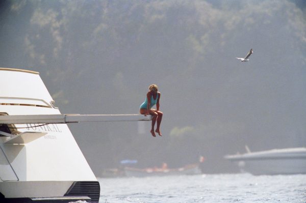 Lady Diana on holiday in Portofino