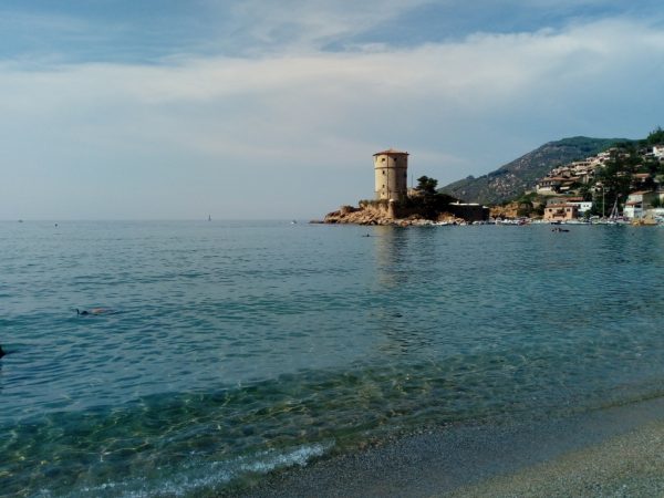 La Spiaggia del Campese la baia più grande dell'isola del Giglio