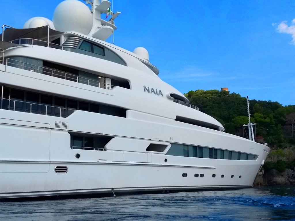 Megayacht Naia a Portofino