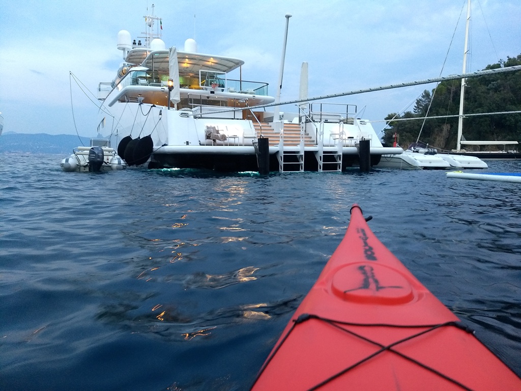 Foto da kayak del megayacht Zeus