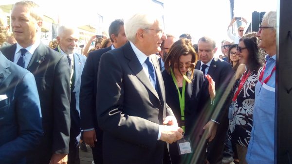 Amer Yachts Salone Nautico 2018 - Incontro con il presidente Mattarella (2)