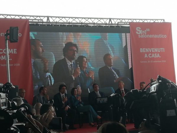 Salone Nautico 2018 Ministro Toninelli