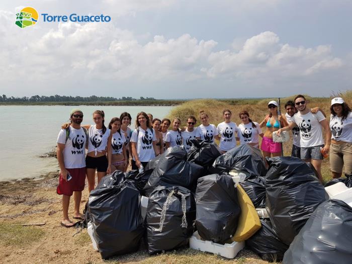 WWF S.U.B. - Tour WWF Spiagge Plastic Free Torre Guaceto