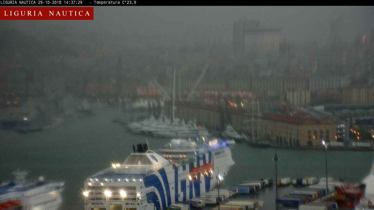 meteo Genova Liguria webcam - webcam_genova_mareggiata