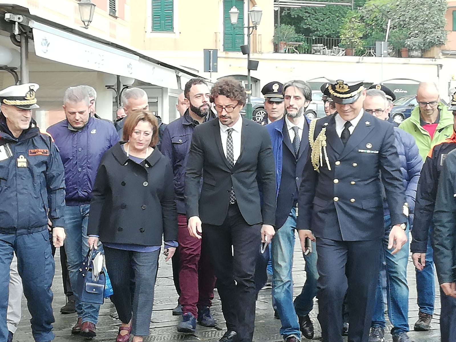 Il ministro Toninelli a Santa Margherita Ligure
