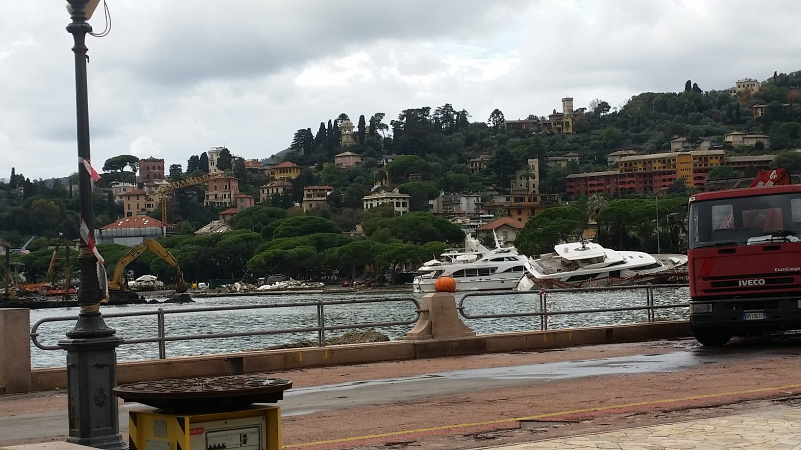 Rapallo, si recuperano i relitti nel porto