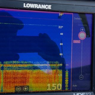 A pesca sui relitti: ecoscandaglio 