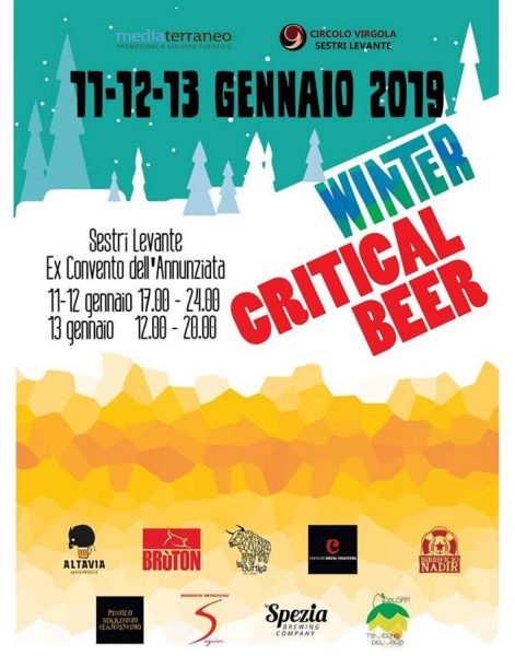 Winter critical beer a Sestri Levante
