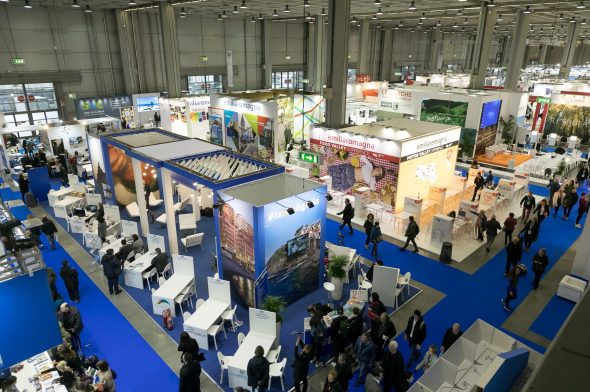 Lo stand della Regione Liguria alla Bit 2018