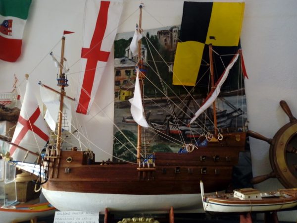 un galeone inglese del XVI sec uno dei modelli navali realizzati da Mario Clementi