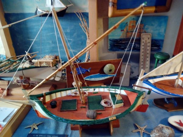 un Leudo uno dei modelli navali di Mario Clementi